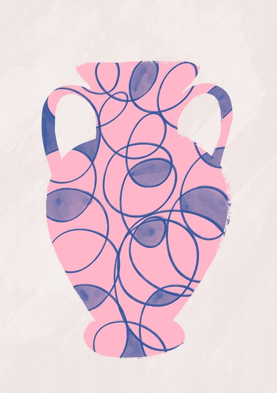 Abstract Vase