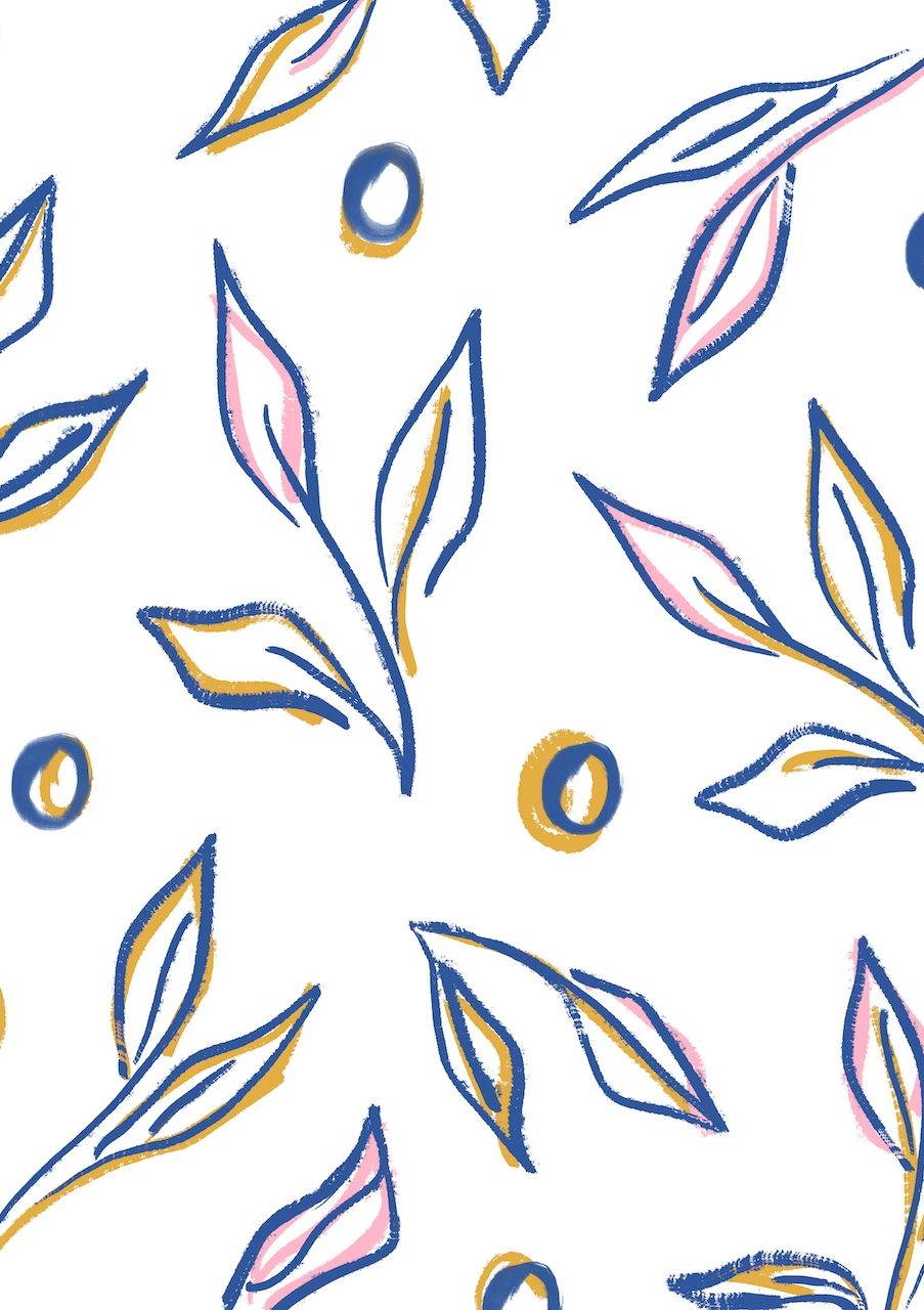 Abstract Floral Pattern