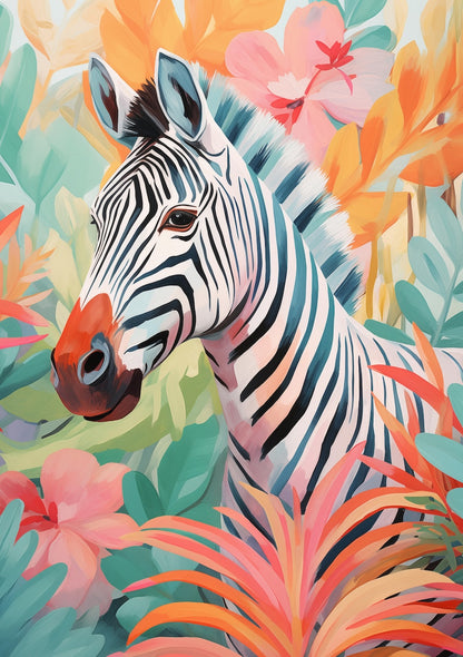 Colorful Zebra