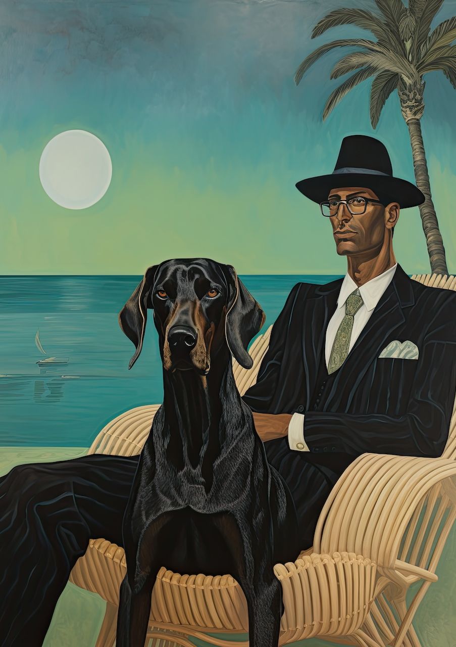 Man and Dog