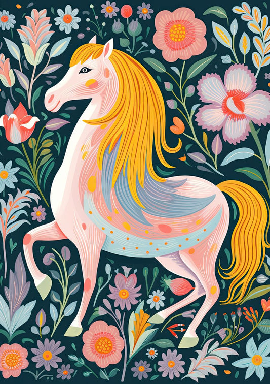 Colorful Horse