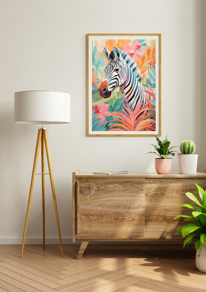 Colorful Zebra