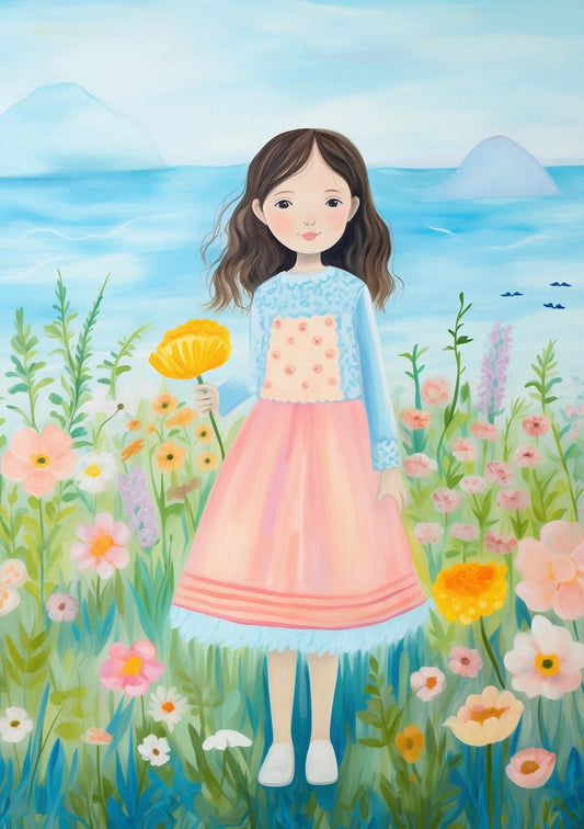 Girl in Spring