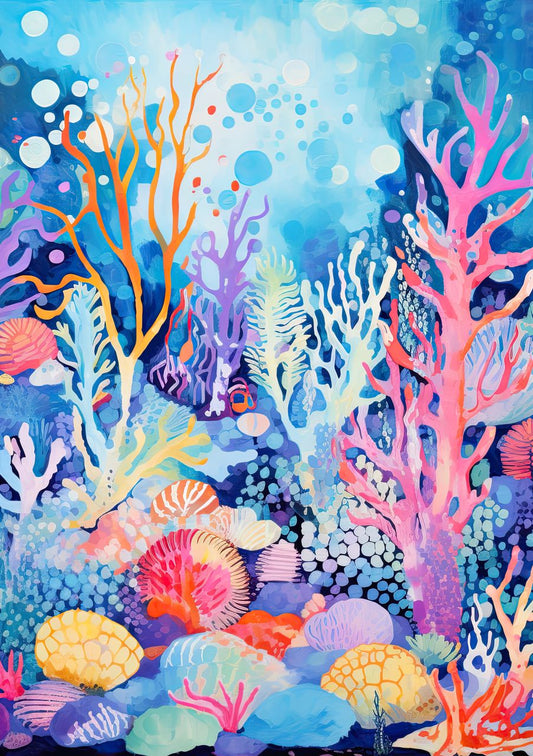 Colorful Marine Corals