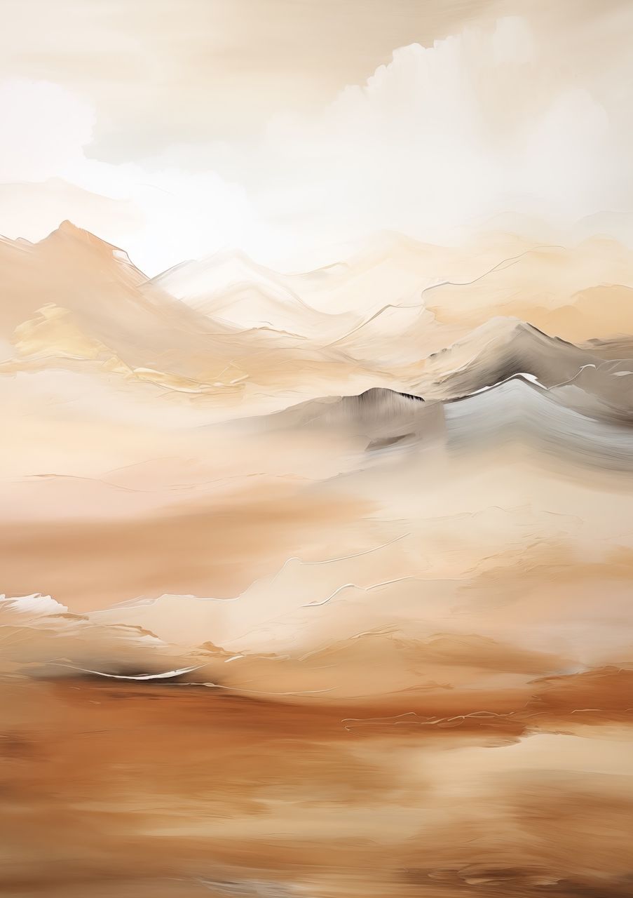 Subtle Abstract Landscape