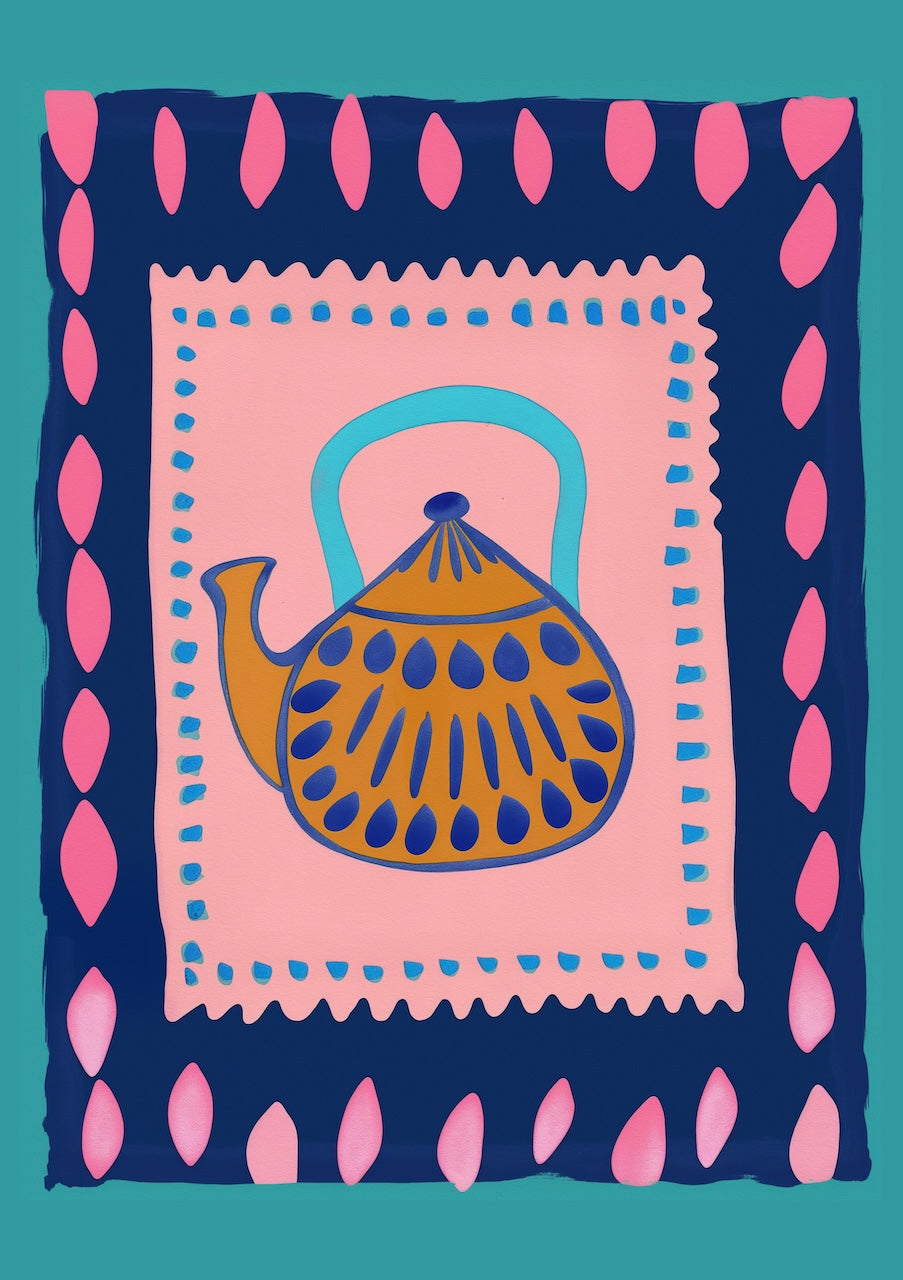 Colorful Teapot