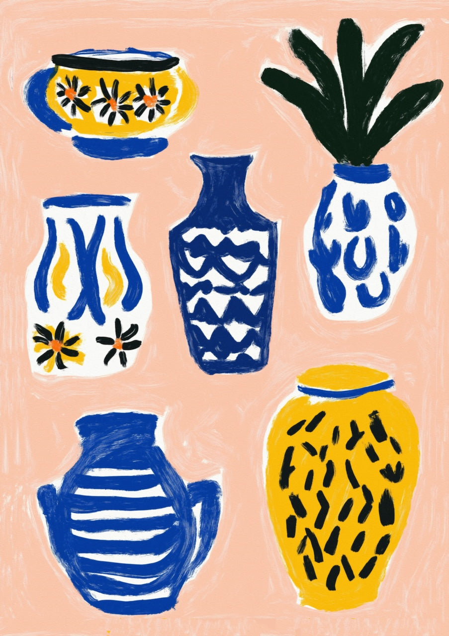 Colorful Vases