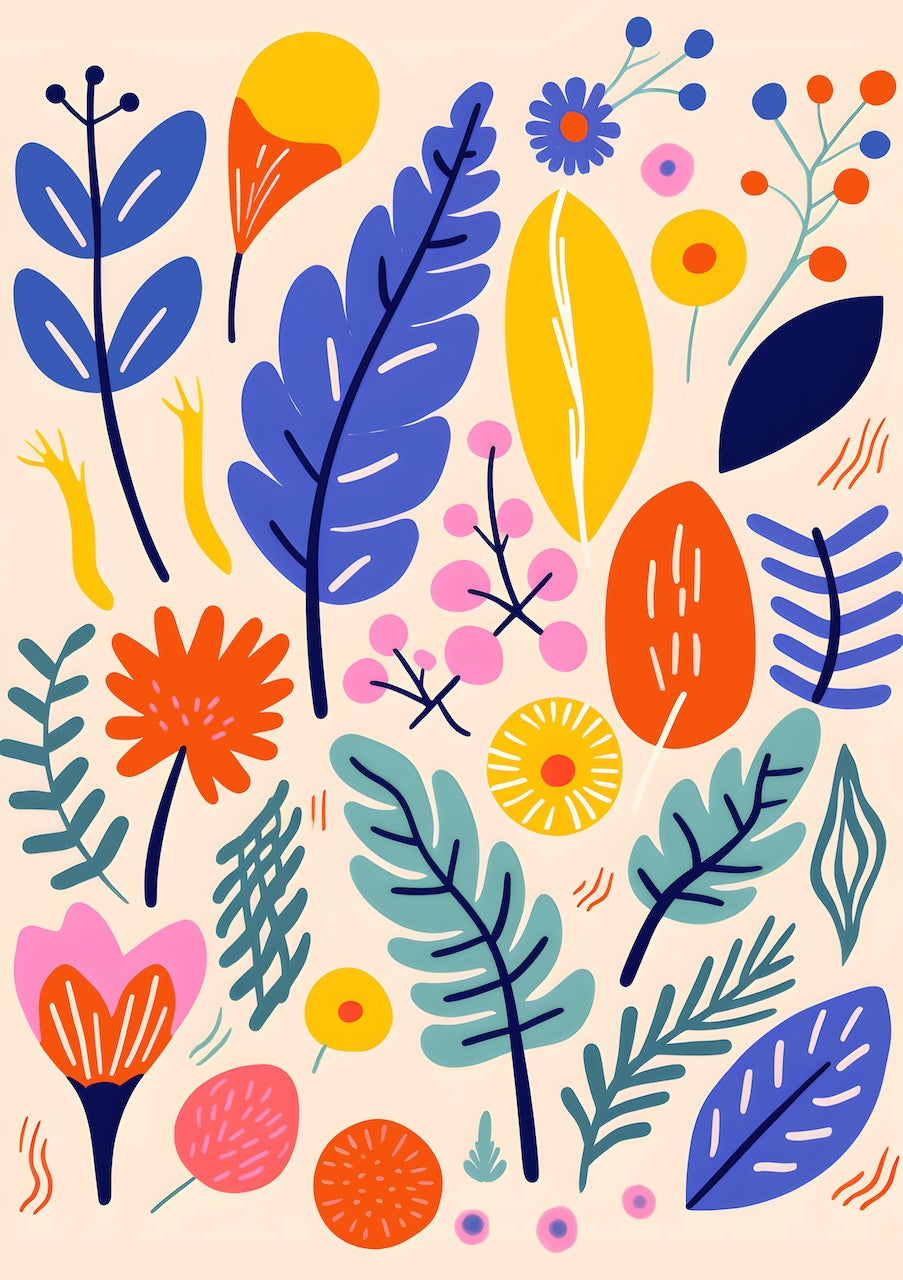 Colorful Floral Background